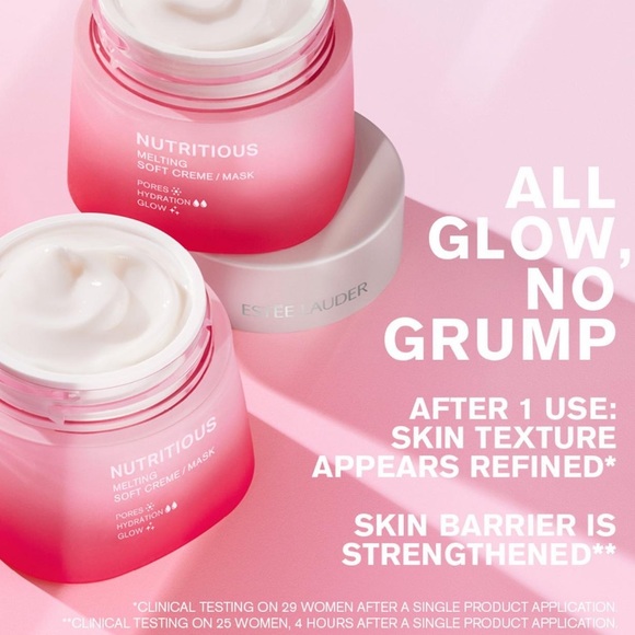 $8❤️‍🔥 Estée Lauder Nutritious Melting Soft Creme Moisturizer Mask Mini 🪞 NEW - Picture 4 of 10